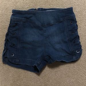 Free People Jean Shorts